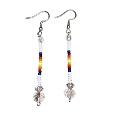 LZ Beaded Dangle Earrings