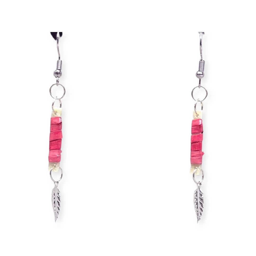 BRC Slat w/Charm Earring