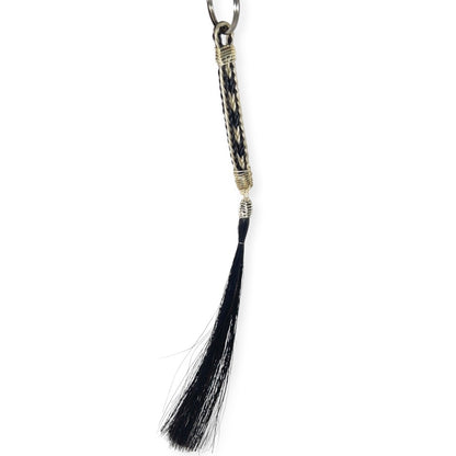 LLW Flat Horse Hair Keychain