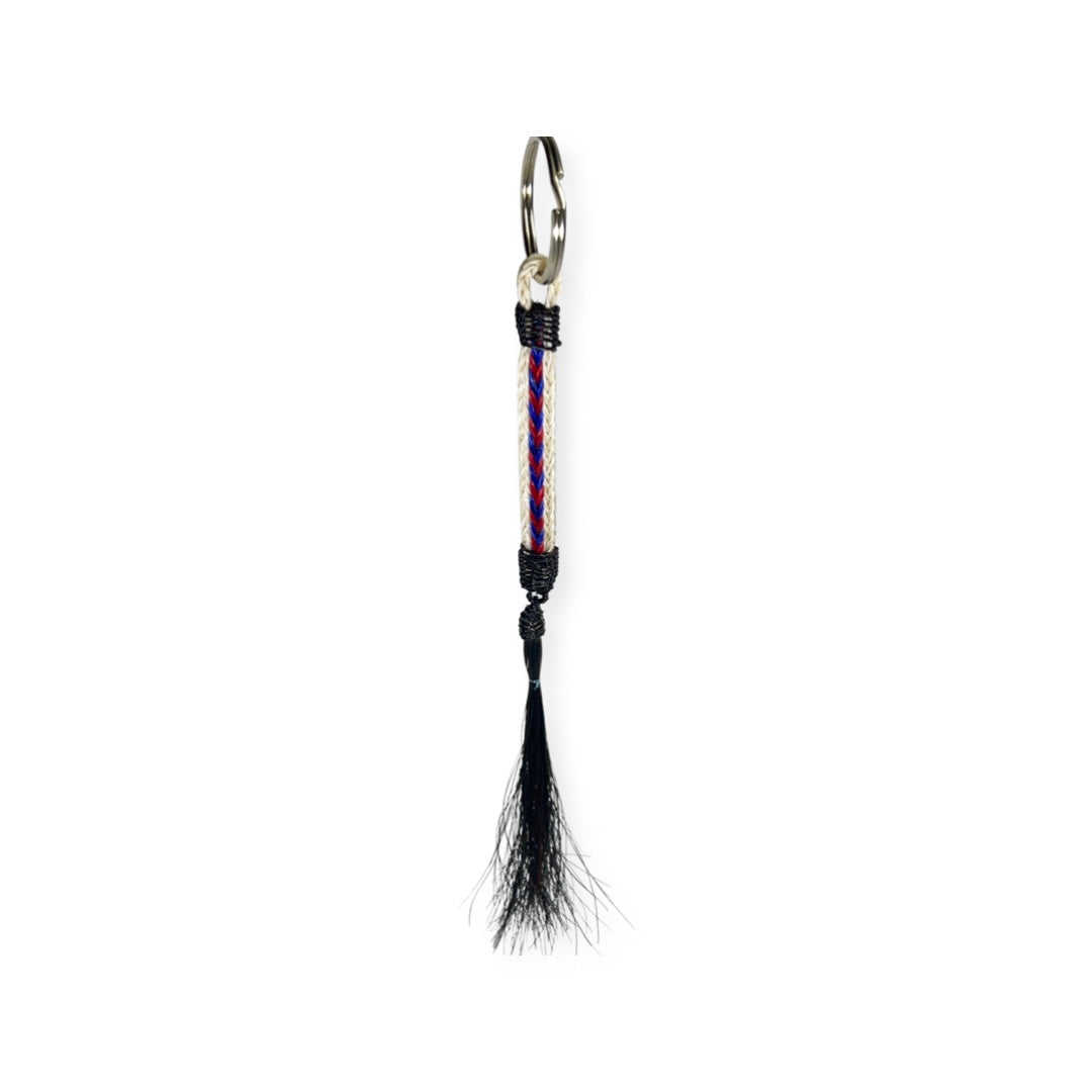 LLW Flat Horse Hair Keychain