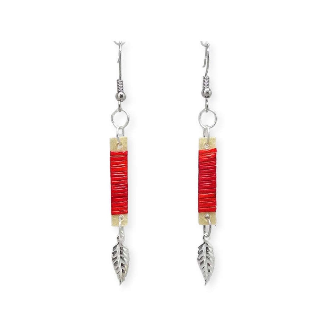 BRC Slat w/Charm Earring