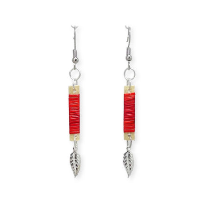 BRC Slat w/Charm Earring