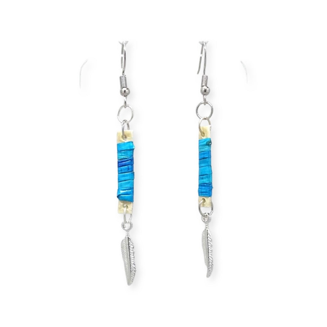 BRC Slat w/Charm Earring