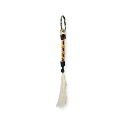 LLW Flat Horse Hair Keychain