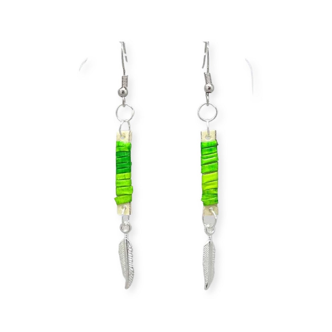 BRC Slat w/Charm Earring