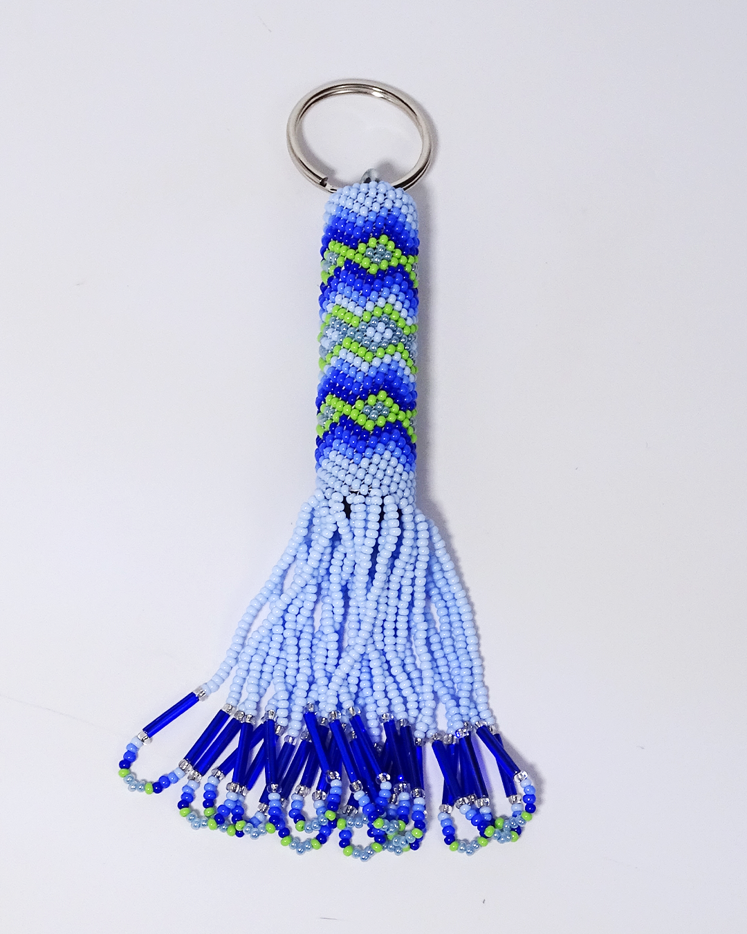 EG Large Beaded Keychain