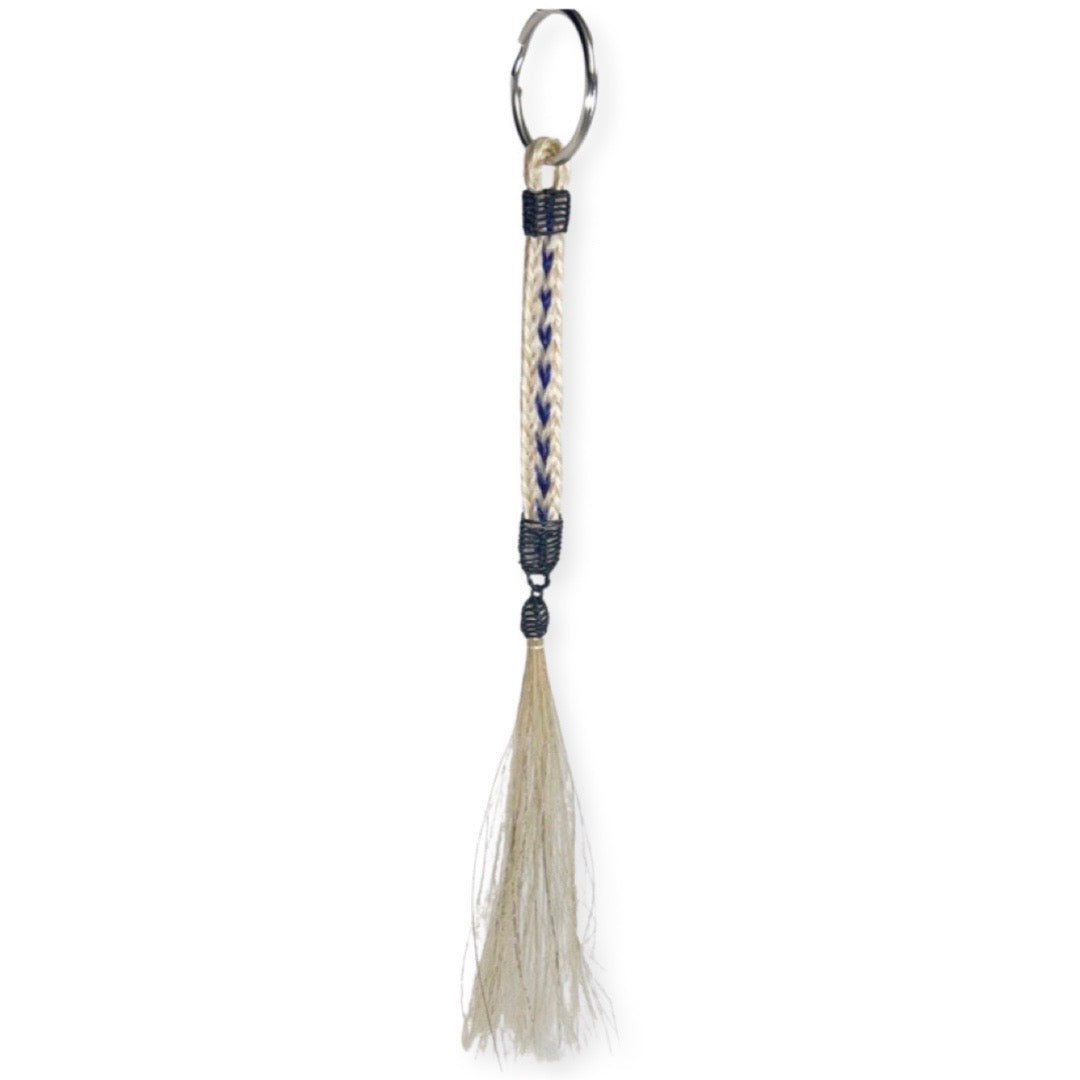 LLW Flat Horse Hair Keychain