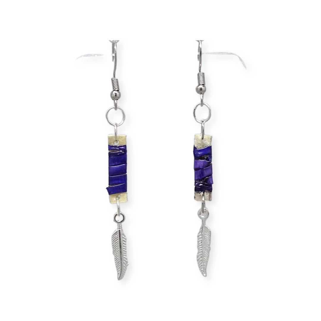 BRC Slat w/Charm Earring