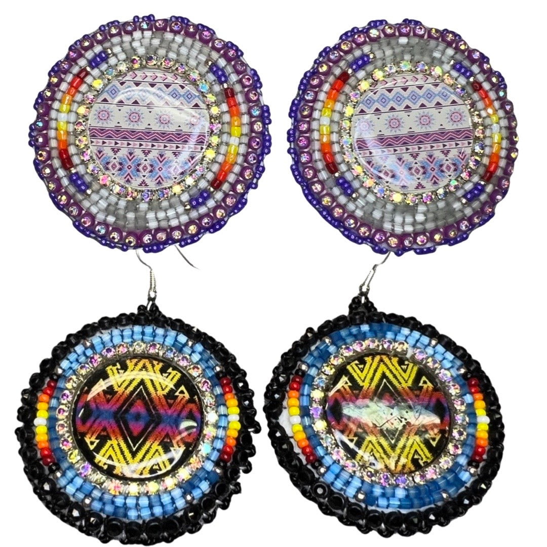 SBE Geo Cab Earrings