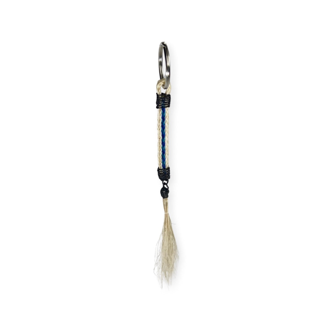 LLW Flat Horse Hair Keychain