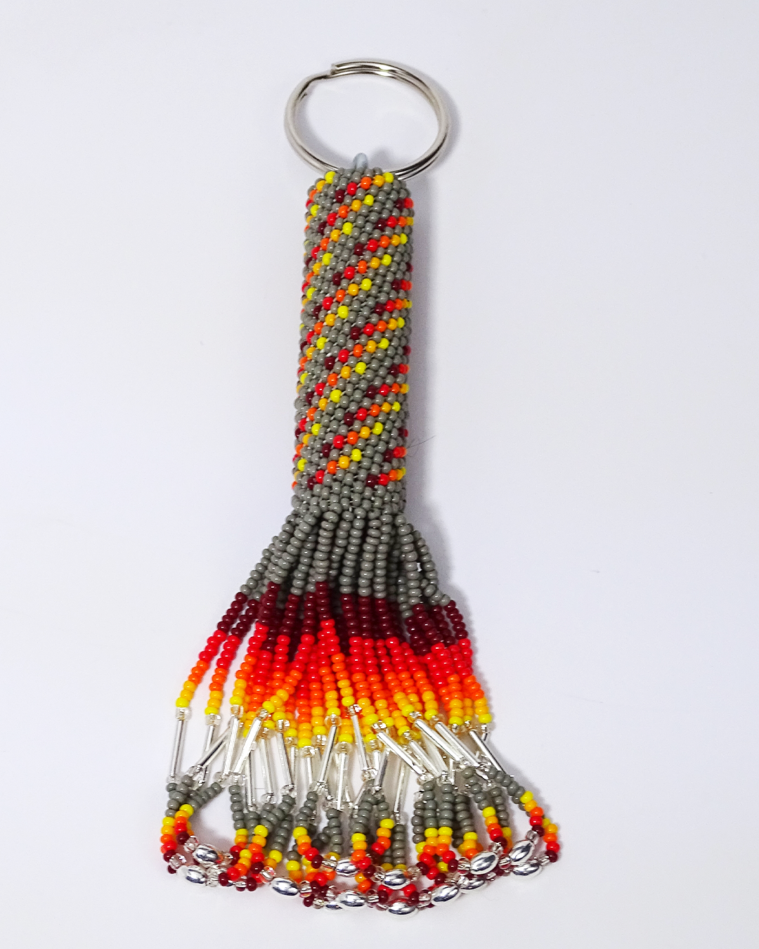 EG Large Beaded Keychain