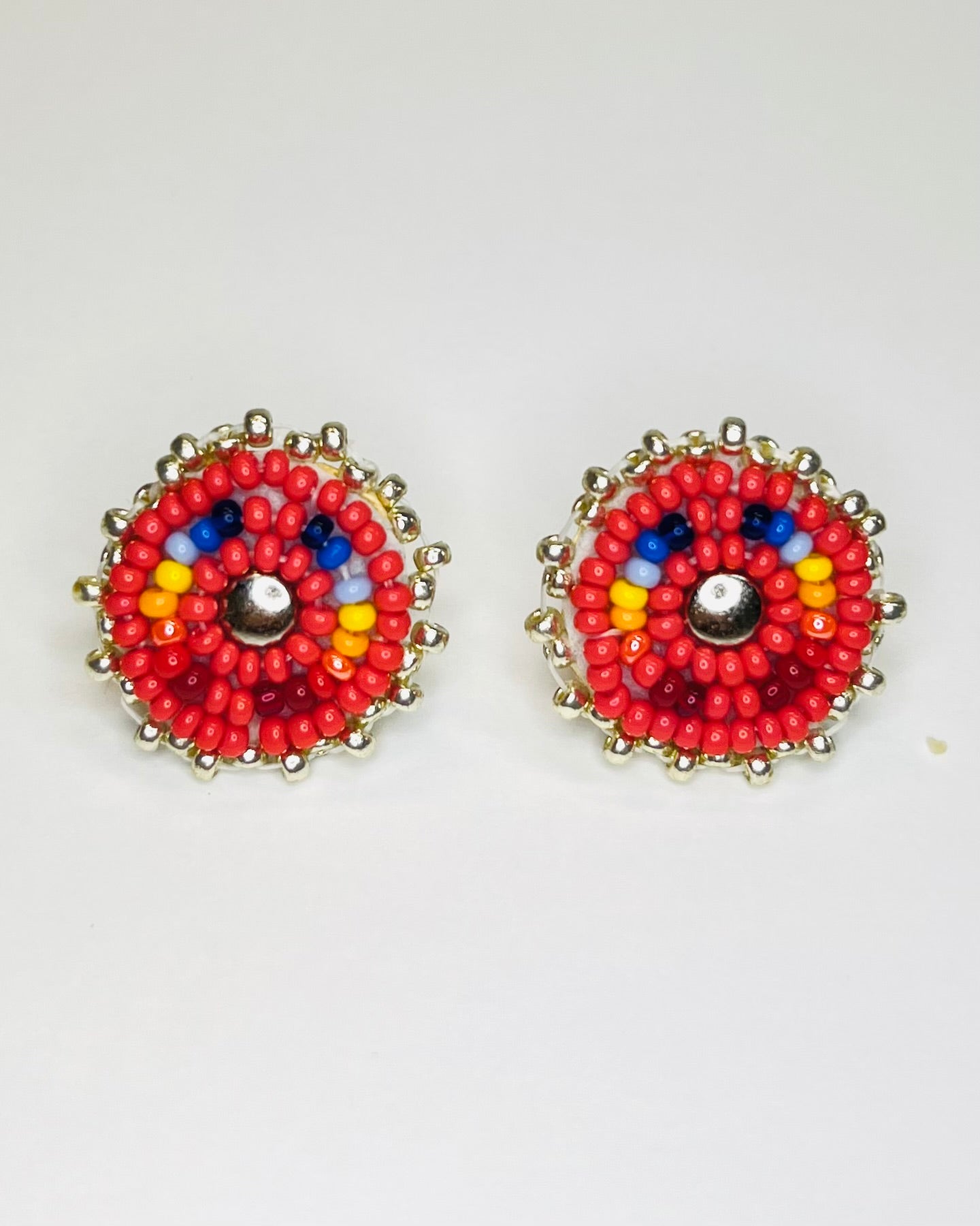 TH Beaded Post Earrings