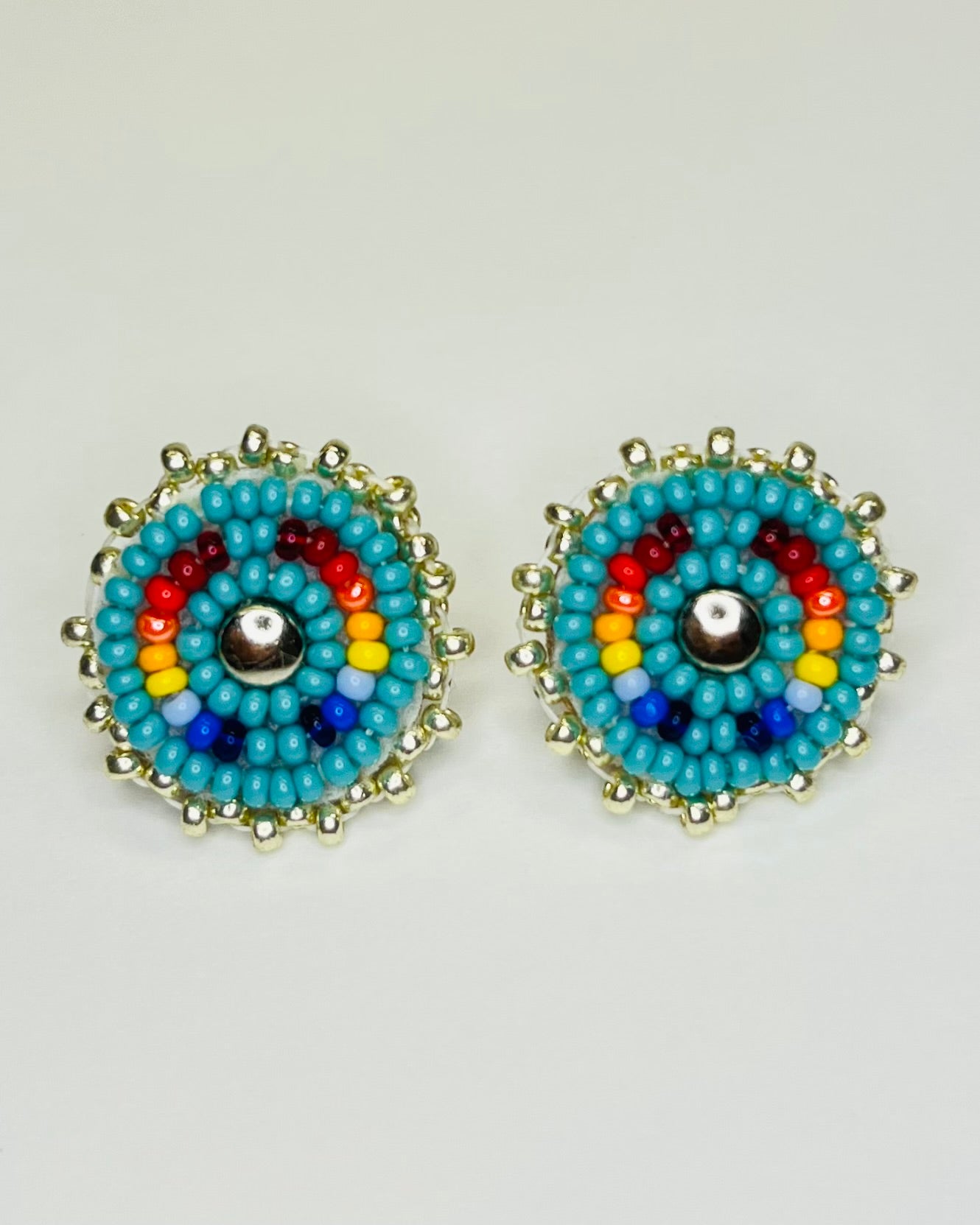 TH Beaded Post Earrings