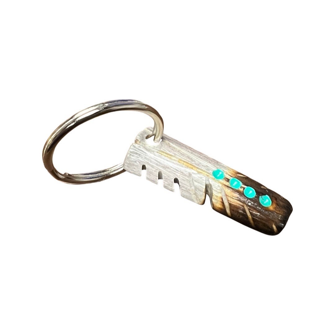 CBSL Feather Dots Keychain