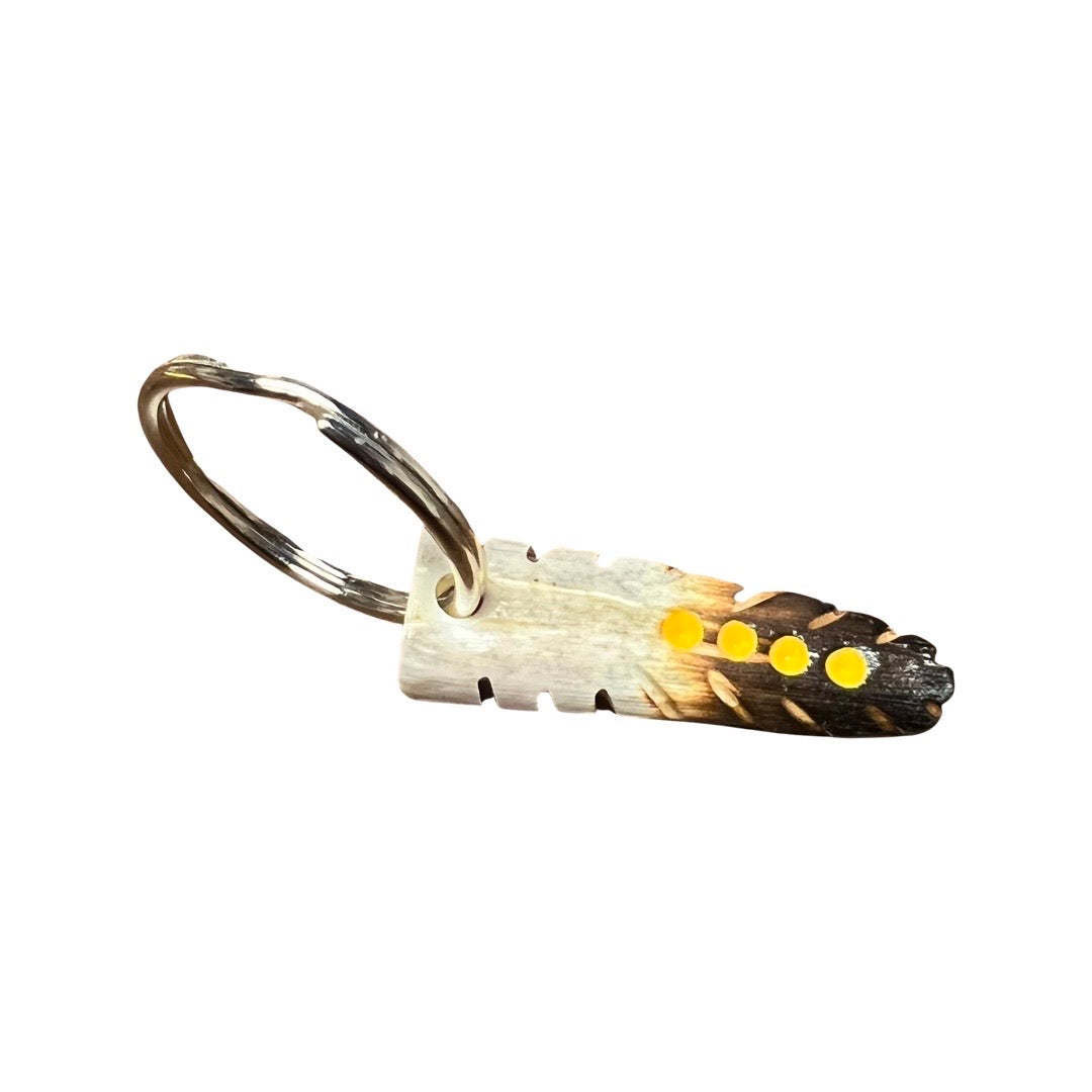 CBSL Feather Dots Keychain