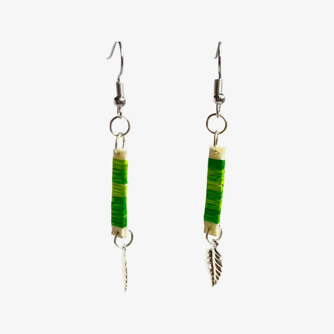 BRC Slat w/Charm Earring