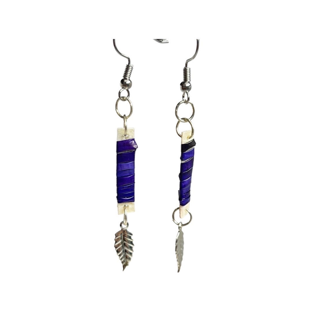 BRC Slat w/Charm Earring