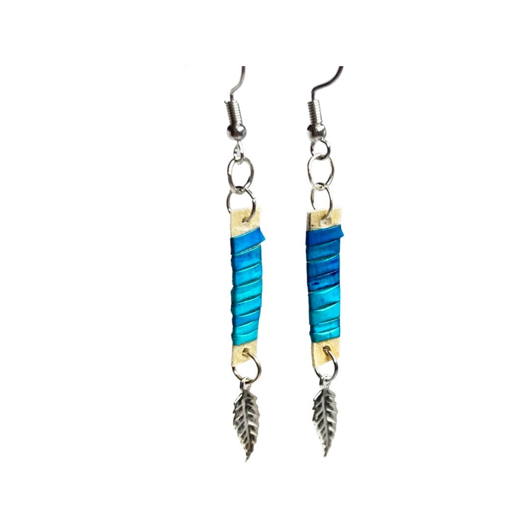 BRC Slat w/Charm Earring