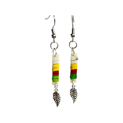 BRC Slat w/Charm Earring