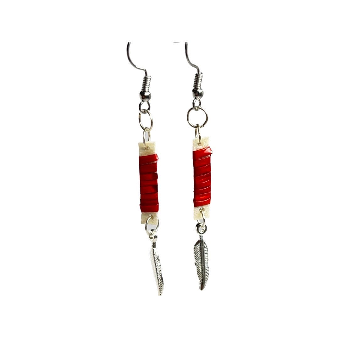 BRC Slat w/Charm Earring