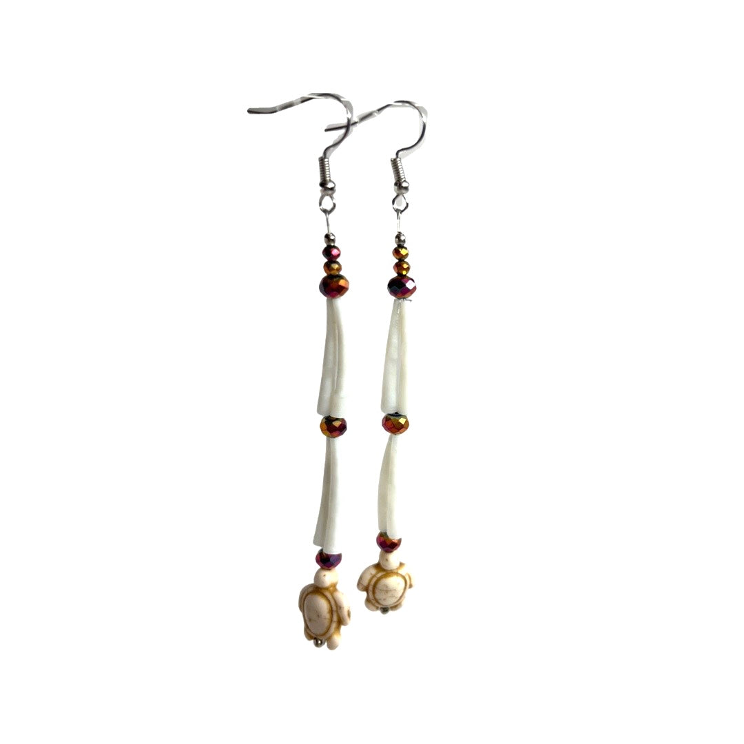 IREH Dentalium Earrings