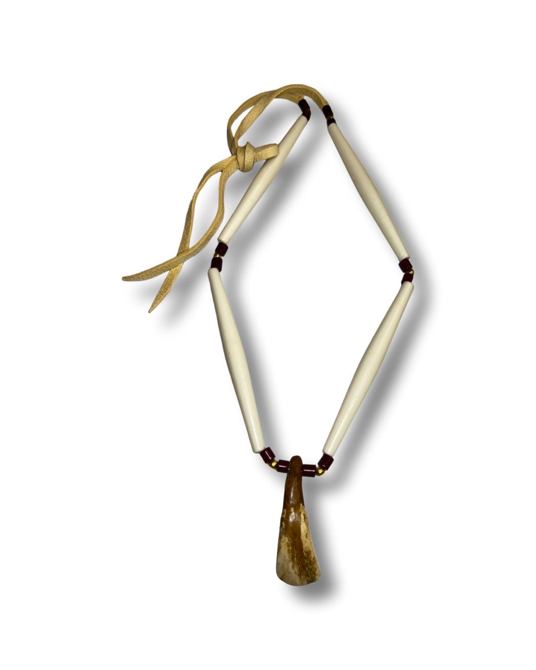 IREH Pipe Bone Necklace