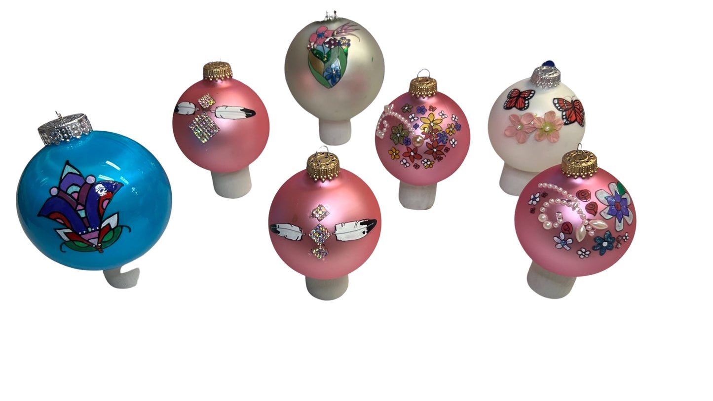 LTB Painted Christmas Ornament