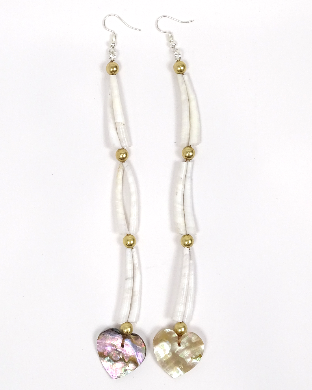 LB Dentalium Earrings