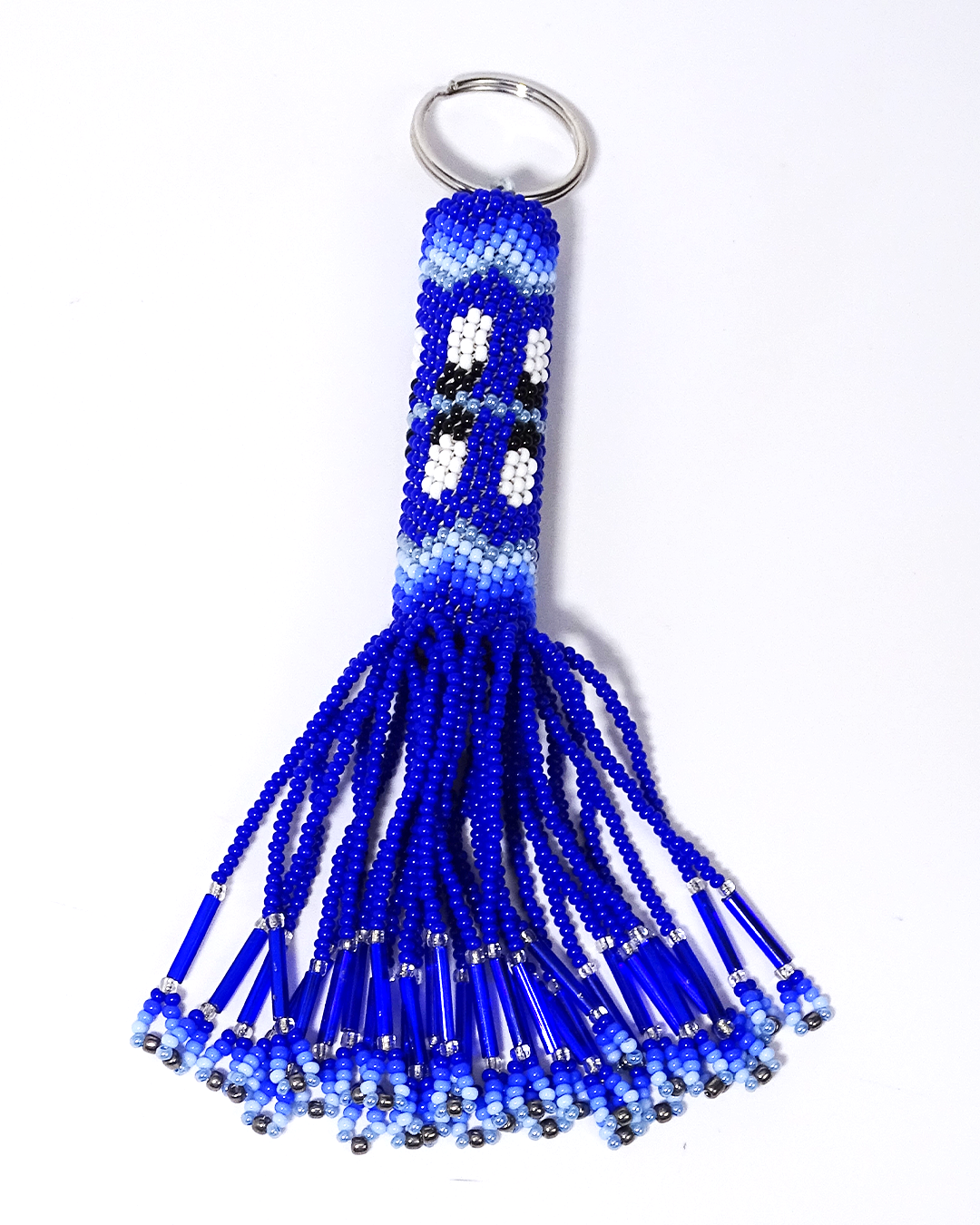 EG Large Beaded Keychain