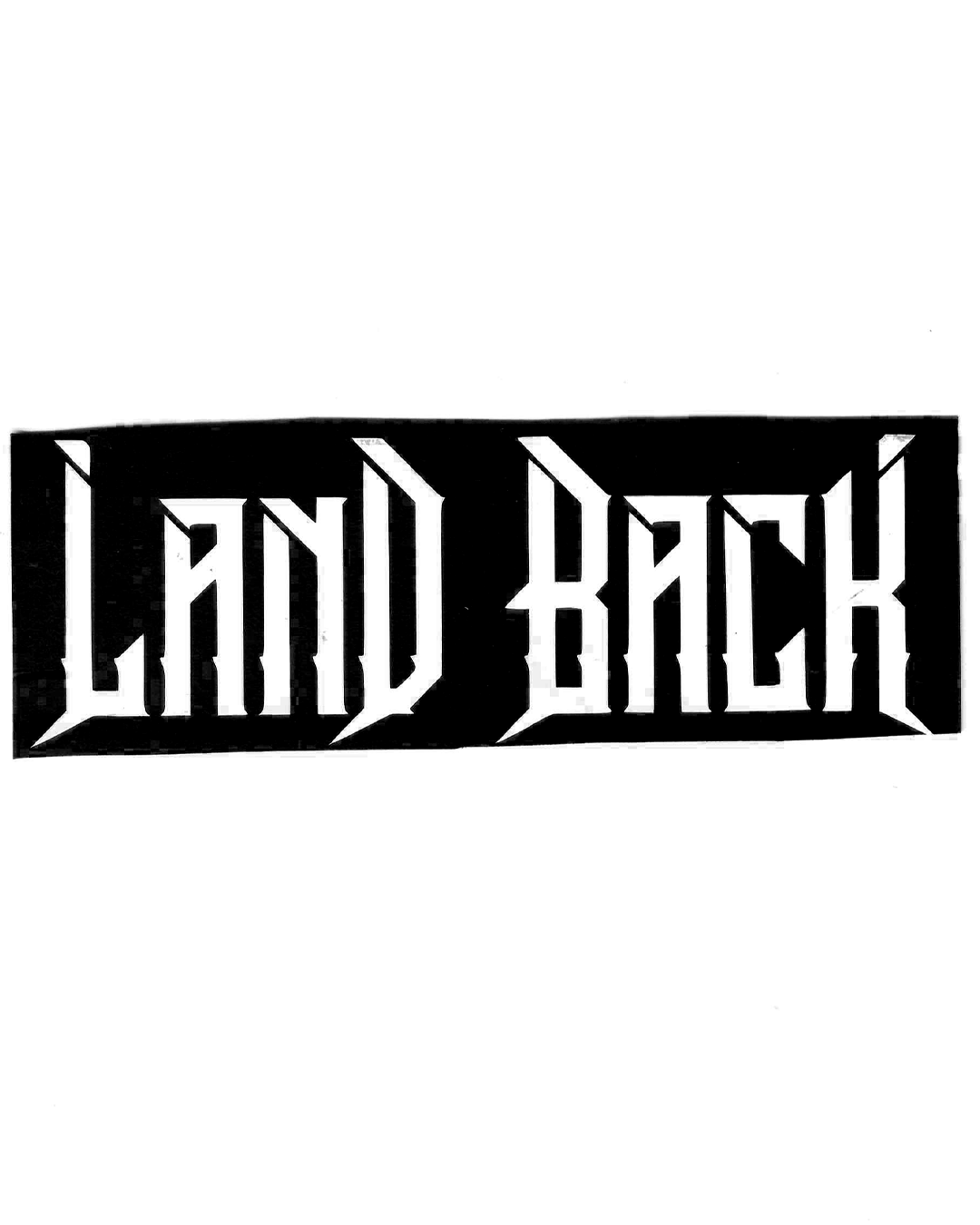 DH Land Back Sticker