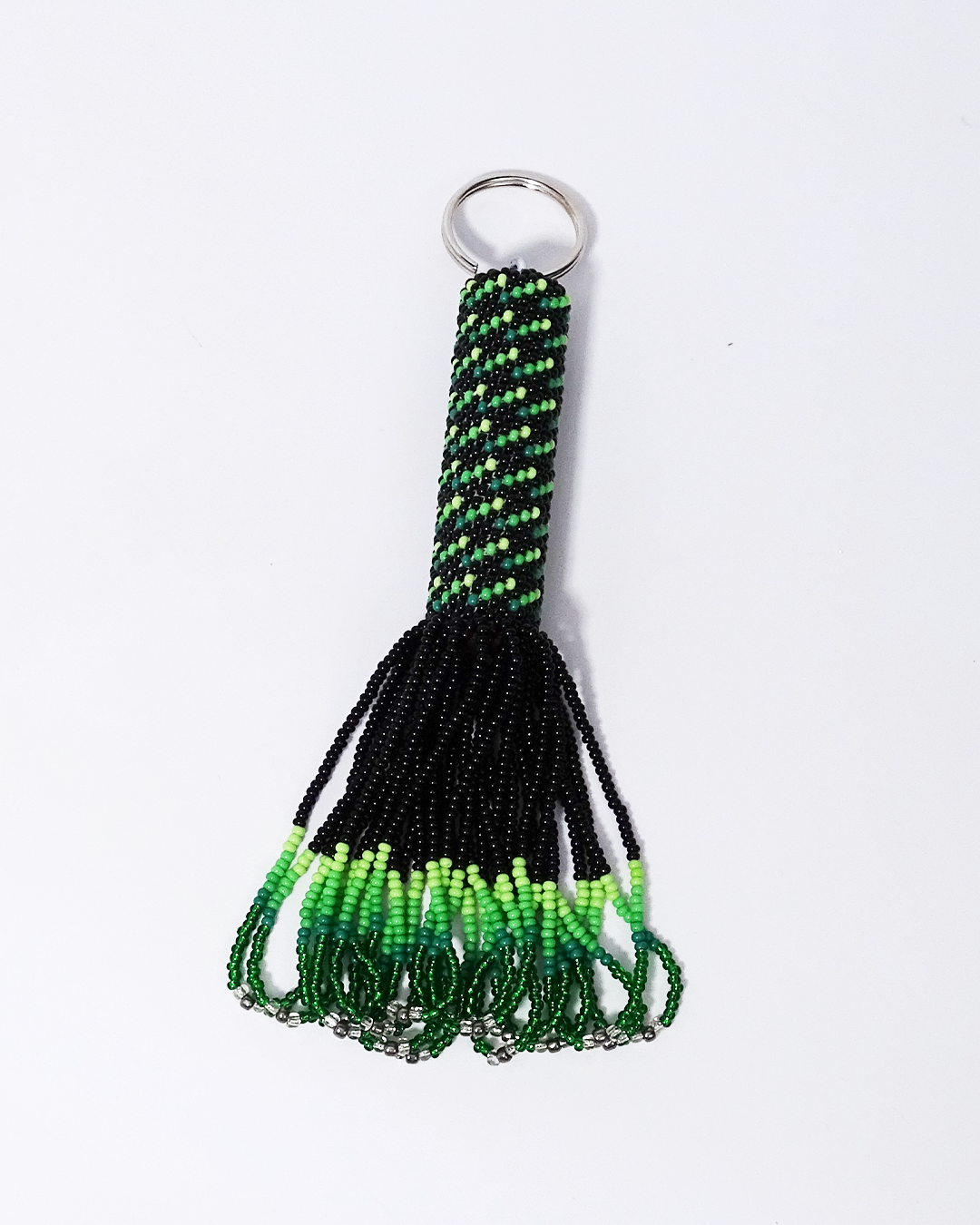 EG Large Beaded Keychain