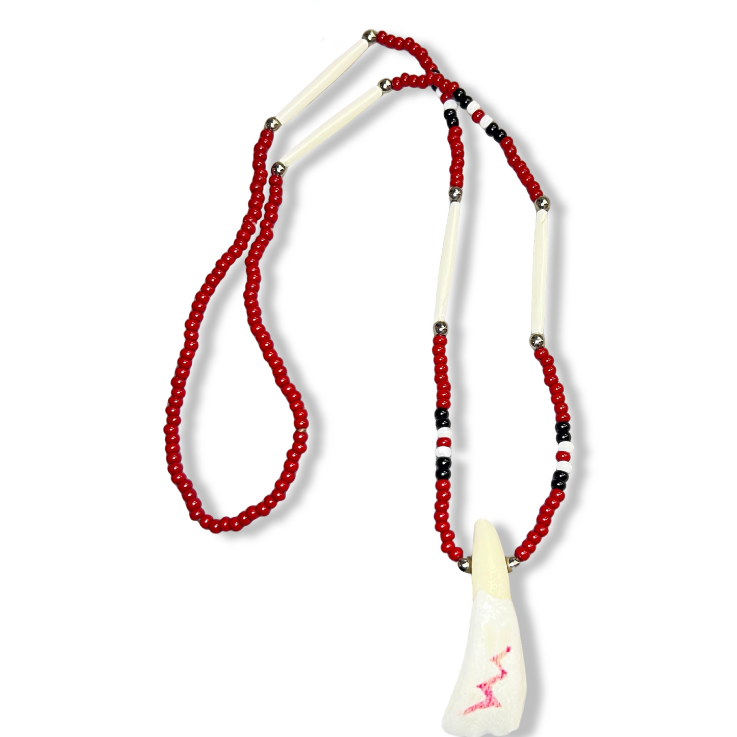 IREH Bead and Pipe Bone Necklaces